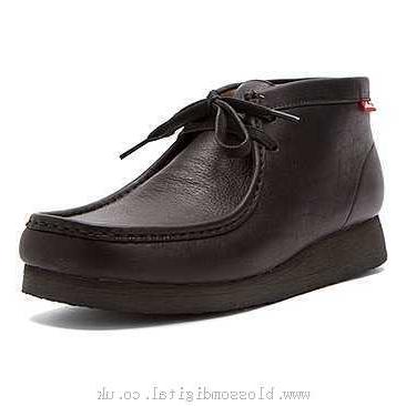 Boots Men's Clarks Stinson Hi Black Oily Leather - 330672 - Canada outlet online
