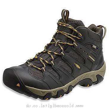 Boots Men's KEEN Koven Mid WP Raven/Tawny Olive - 386934 - Canada Online Outlet