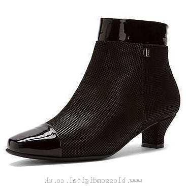 Boots Women's BeautiFeel Robin Black Pepita/Suede Combi - 406560 - Canada for cheap