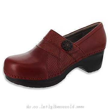 Clogs & Mules Women's Sanita Delaney Red Natural Waxed - 397506 - Canada