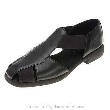 Sandals Women's Aerosoles 4 Give Black Leather - 161863 - Canada Shop