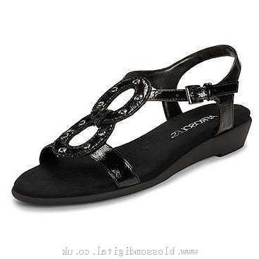Sandals Women's Aerosoles Atomic Black Patent - 272250 - Canada Online