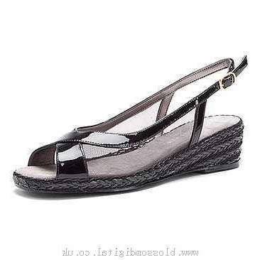 Sandals Women's David Tate Joey Black Patent - 272371 - Canada Online Shop