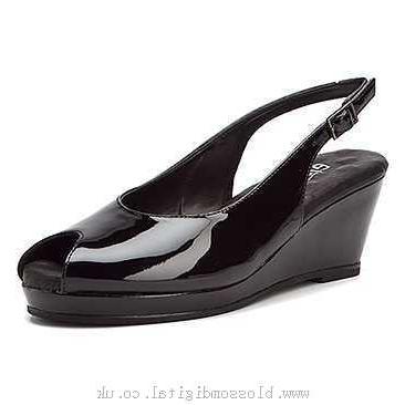 Sandals Women's Elites Natasha Black Softy Patent - 295209 - Canada Online Shop