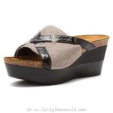 Sandals Women's Naot Eve Fishnet/Black Crinkle Patent Lthr - 372157 - Canada shop online