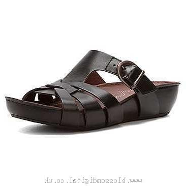 Sandals Women's Sanita Vixen Black Burnished Leather - 371613 - Canada Online Shop