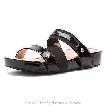 Sandals Women's Taryn Rose Amari Black Patent - 376258 - Canada Online Shop