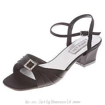 Sandals Women's Touch Ups Shala Black Satin - 215156 - Canada outlet shop