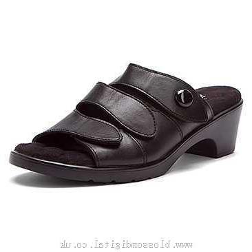 Sandals Women's Walking Cradles Natty Black Leather - 303359 - Canada outlet store