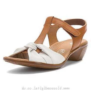Sandals Women's ara Phyllis White/Tan Leather - 357031 - Canada site official