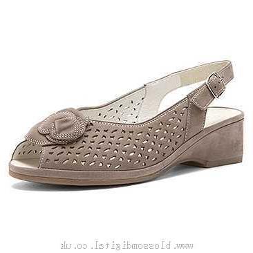 Sandals Women's ara Ridley Grey Nubuk - 384233 - Canada