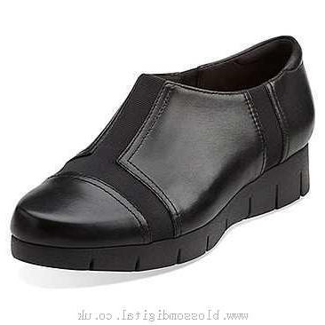 Slip-Ons Women's Clarks Daelyn Plaza Black Leather - 389679 - Canada shop online