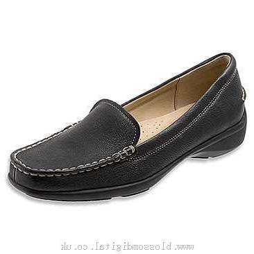 Slip-Ons Women's Trotters Zane Black Veg Tumbled Leather - 356726 - Canada outlet store